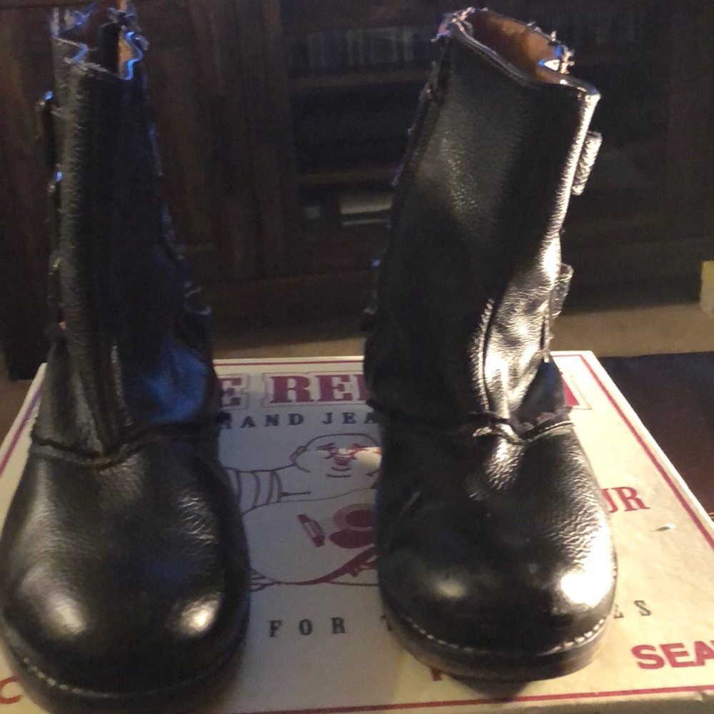 True Religion Motorcycle Boots